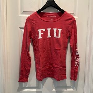 FIU Panthers Coral Long Sleeve Size M
